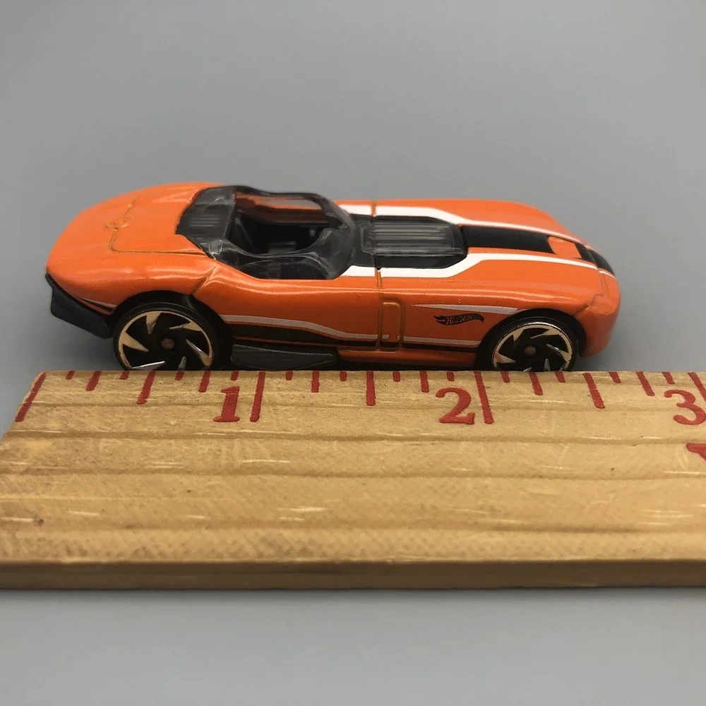 Hot Wheels Lot‎ of 3 BDD4 Orange, Prototype H-24 & Twin Mill Gen-E Diecast 1/64